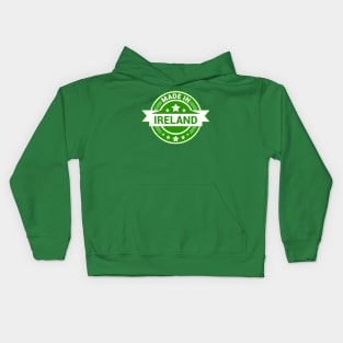 Made In Ireland ST Patrick's Day Tees Kids Hoodie